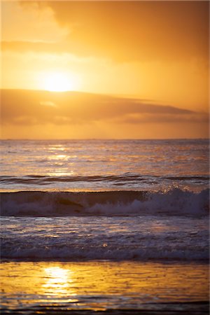 paradise sunset beach - Chesterman Beach, Near Tofino, Vancouver Island, British Columbia, Canada Stock Photo - Rights-Managed, Code: 700-03178531