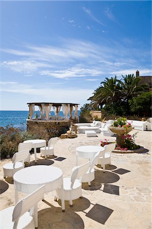 Patio and Gazebo at Resort Stock Photo - Rights-Managed, Code: 700-03178560