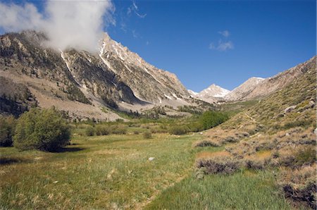 rough terrain - Horton Lake Trail, Basin Mountain and Mount Tom, Inyo National Forest, California, USA Stock Photo - Rights-Managed, Code: 700-03194992