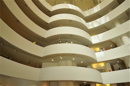 Interior of the Guggenheim Museum, Manhattan, New York City, New York, USA Stock Photo - Rights-Managed, Code: 700-03210230