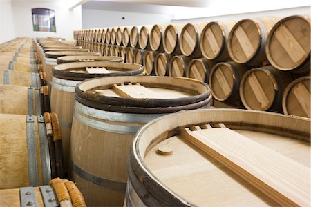 Wine Barrels at Chateau Lynch-Bages, Pauillac, Gironde, Aquitaine, France Stock Photo - Rights-Managed, Code: 700-03244029
