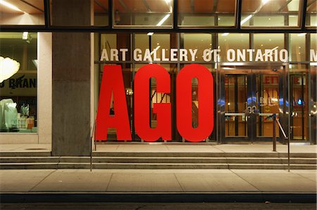 Front Entrance of Art Gallery of Ontario, Toronto, Ontario, Canada Stock Photo - Rights-Managed, Code: 700-03244233