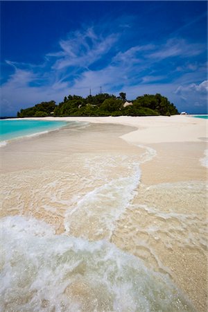 simsearch:700-03814221,k - Beach at Banyan Tree Madivaru, Alif Alif Atoll, Maldives Foto de stock - Con derechos protegidos, Código: 700-03244283