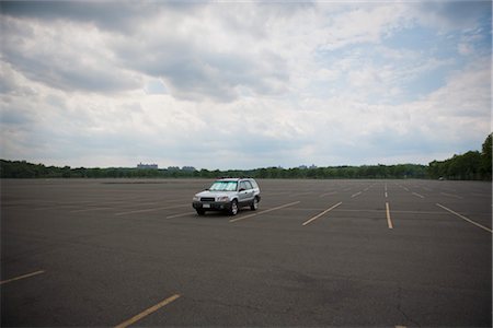 Car in Parking Lot Stock Photo - Rights-Managed, Code: 700-03244354