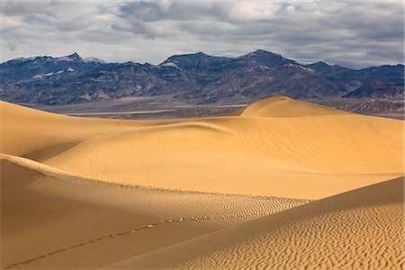 simsearch:700-03891190,k - Mesquite Flat Sand Dunes and Grapevine Mountains, Death Valley National Park, California, USA Stock Photo - Rights-Managed, Code: 700-03240524