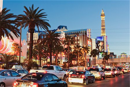 Las Vegas Strip, Las Vegas, Nevada, USA Stock Photo - Rights-Managed, Code: 700-03240556