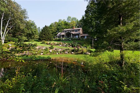 Country House, Magog, Quebec, Canada Stock Photo - Rights-Managed, Code: 700-03240595