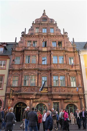 Hotel Ritter, Heidelberg, Baden-Wurttemberg, Germany Stock Photo - Rights-Managed, Code: 700-03243968