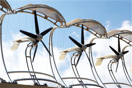 Turbines de vent Photographie de stock - Rights-Managed, Code: 700-03265816