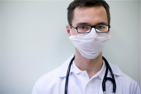 doctor intern male white - Portrait of Doctor Stock Photo - Rights-Managed, Code: 700-03284294