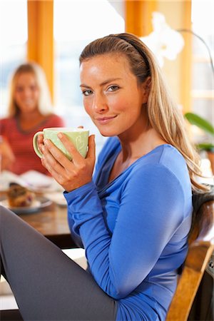 Young Woman Drinking a Cup of Tea Stock Photo - Rights-Managed, Code: 700-03294984
