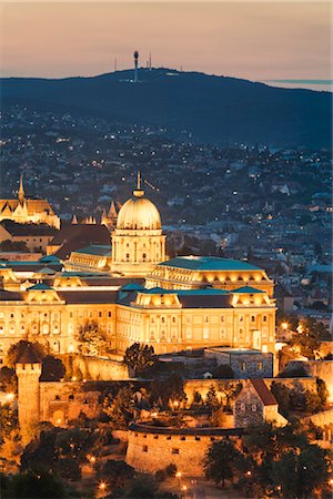 Royal Palace, Buda, Budapest, Hungary Stock Photo - Rights-Managed, Code: 700-03290175