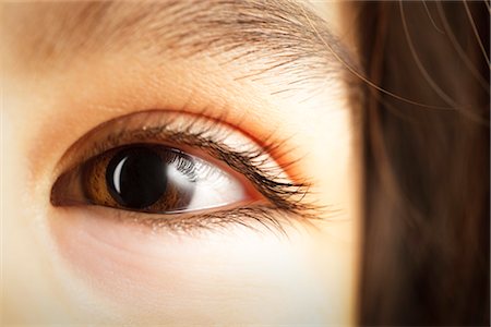 eye colour - Close-up of Child's Eye Stock Photo - Rights-Managed, Code: 700-03333252