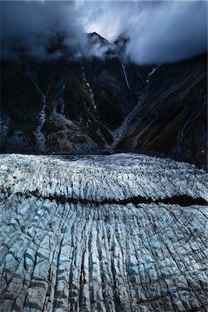 Franz Josef Glacier, South Island, New Zealand Stock Photo - Rights-Managed, Code: 700-03333654