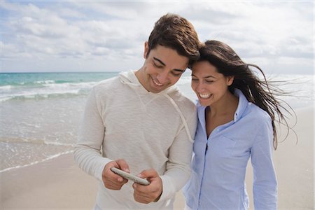 Couple on the Beach Stock Photo - Rights-Managed, Code: 700-03392498