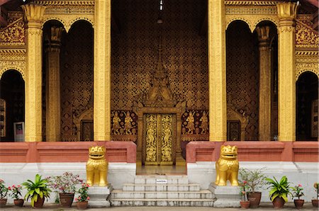 simsearch:700-01788049,k - Wat Sensoukharam, Luang Prabang, Laos Foto de stock - Con derechos protegidos, Código: 700-03407736