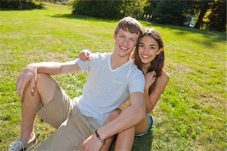 dutch ethnicity - Portrait of Teenage Couple Stock Photo - Rights-Managed, Code: 700-03407875