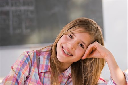 elementary classroom students - Portrait of Student Stock Photo - Rights-Managed, Code: 700-03445096