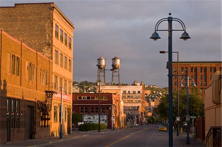 Street Scene, Duluth, Minnesota, USA Stock Photo - Rights-Managed, Code: 700-03445672