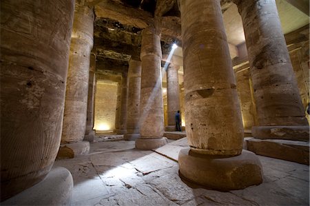 egyptian hieroglyphics - Interior of Temple, Abydos, Egypt Stock Photo - Rights-Managed, Code: 700-03446023