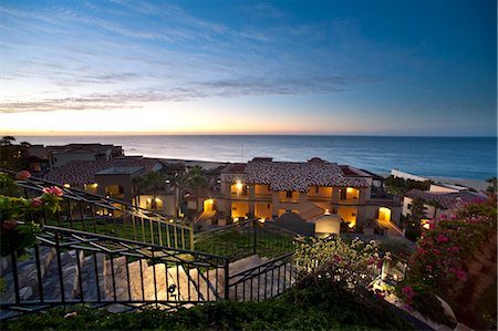 Sunset over Ocean, Baja, Mexico Stock Photo - Rights-Managed, Code: 700-03446062