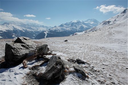 pennine alps - Dom, Fletschhorn and Weissmies Mountains, Pennine Alps, Switzerland Stock Photo - Rights-Managed, Code: 700-03448756