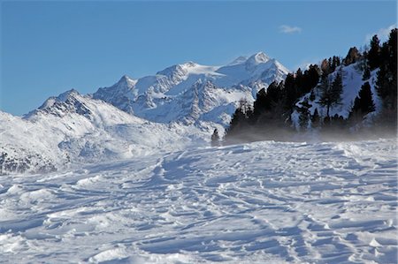 pennine alps - Nadelhorn Mountain, Pennine Alps, Valais, Switzerland Stock Photo - Rights-Managed, Code: 700-03448757