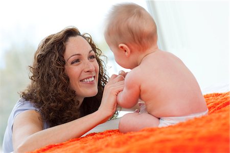 Mother and Baby Stock Photo - Rights-Managed, Code: 700-03455663
