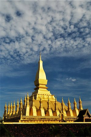 simsearch:700-03685862,k - Pha That Luang, Vientiane, Vientiane Province, Laos Stock Photo - Rights-Managed, Code: 700-03451149