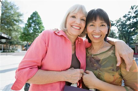 Portrait of Two Women Stock Photo - Rights-Managed, Code: 700-03451546