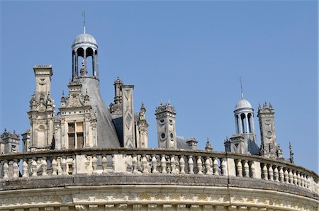 Chambord Castle, Val de Loire, France Stock Photo - Rights-Managed, Code: 700-03466333