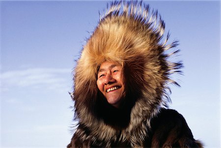 Portrait of Woman, Northwest Territories, Canada Foto de stock - Con derechos protegidos, Código: 700-03466626