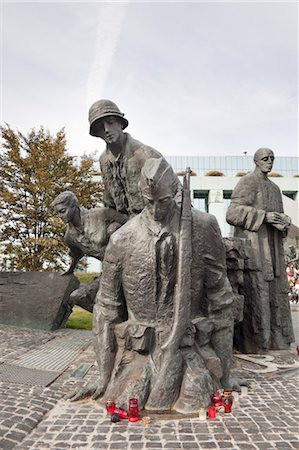 simsearch:700-02633773,k - Warsaw Uprising Monument, Warsaw, Masovian Voivodeship, Poland Stock Photo - Rights-Managed, Code: 700-03460286