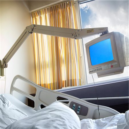 room empty sunlight - Hospital Bed Stock Photo - Rights-Managed, Code: 700-03484552