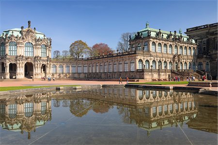 dresden - Zwinger Palace, Dresden, Saxony, Germany Stock Photo - Rights-Managed, Code: 700-03484667