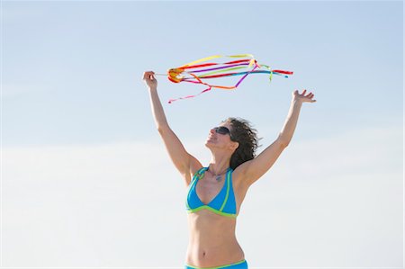 Femmes sur la plage, Honeymoon Island, Floride, Etats-Unis Photographie de stock - Rights-Managed, Code: 700-03484685