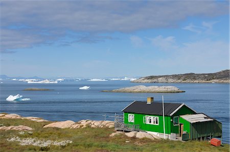 Ilulissat, Ilulissat Icefjord, Qaasuitsup, Disko Bay, Greenland Stock Photo - Rights-Managed, Code: 700-03506181