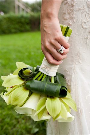 special moment - Close-Up of Bride's Hand Holding Bouquet Stock Photo - Rights-Managed, Code: 700-03508828