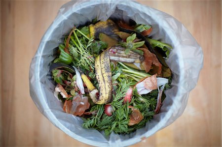 photos of vegetable garbage - Compost Pail Stock Photo - Rights-Managed, Code: 700-03502755