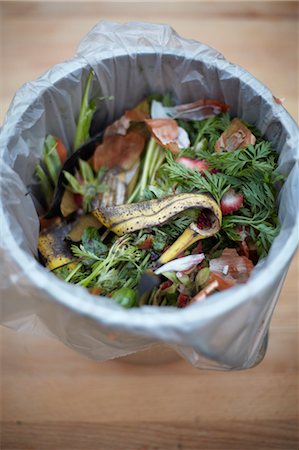 photos of vegetable garbage - Compost Pail Stock Photo - Rights-Managed, Code: 700-03502756