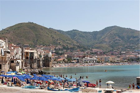 Cefalu, Palermo, Sicily, Italy Stock Photo - Rights-Managed, Code: 700-03621232