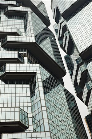 facade of modern building - Lippo Centre, Admiralty, Central District, Hong Kong Island, Hong Kong, China Stock Photo - Rights-Managed, Code: 700-03638866