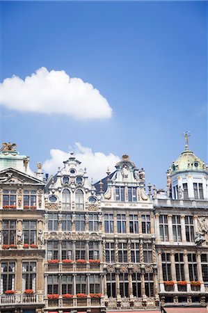 Guild Houses, Grand Place, Brussels, Belgium Stock Photo - Rights-Managed, Code: 700-03638923