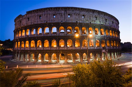 sunset colosseum - Colosseum, Rome, Italy Stock Photo - Rights-Managed, Code: 700-03639115