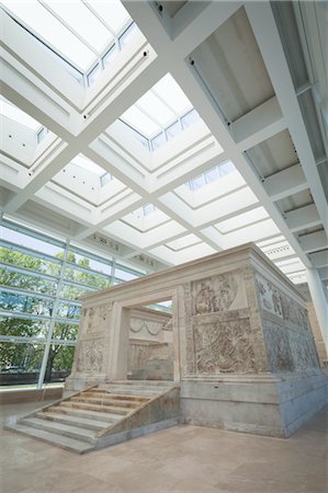 Ara Pacis Augustae, Ara Pacis Museum, Rome, Italy Stock Photo - Rights-Managed, Code: 700-03639195