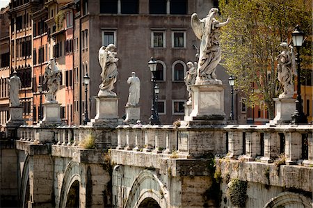 Ponte Sant'Angelo, Rome, Italy Stock Photo - Rights-Managed, Code: 700-03639209