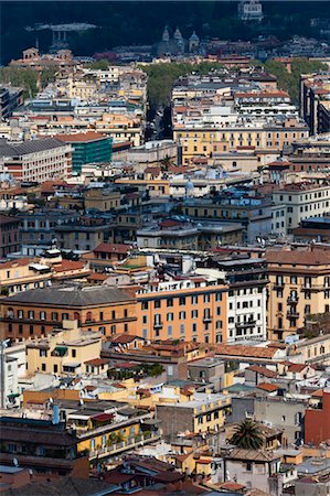 View of Rome from the Dome of St. Peter's Basilica, Vatican City, Rome, Italy Stock Photo - Rights-Managed, Code: 700-03639217