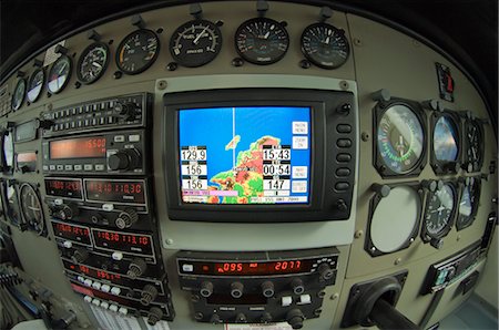 dashboard - Aircraft Controls Stock Photo - Rights-Managed, Code: 700-03644745