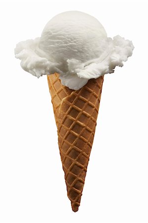 Ice Cream Cone Foto de stock - Direito Controlado, Número: 700-03643184