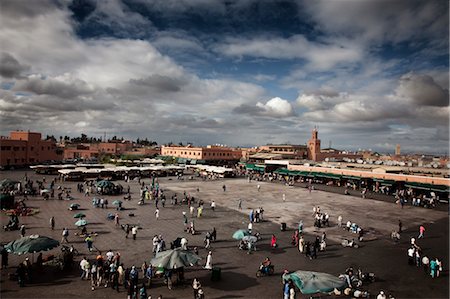 street vendor africa - Djemaa el Fna, Marrakech, Morocco Stock Photo - Rights-Managed, Code: 700-03665760